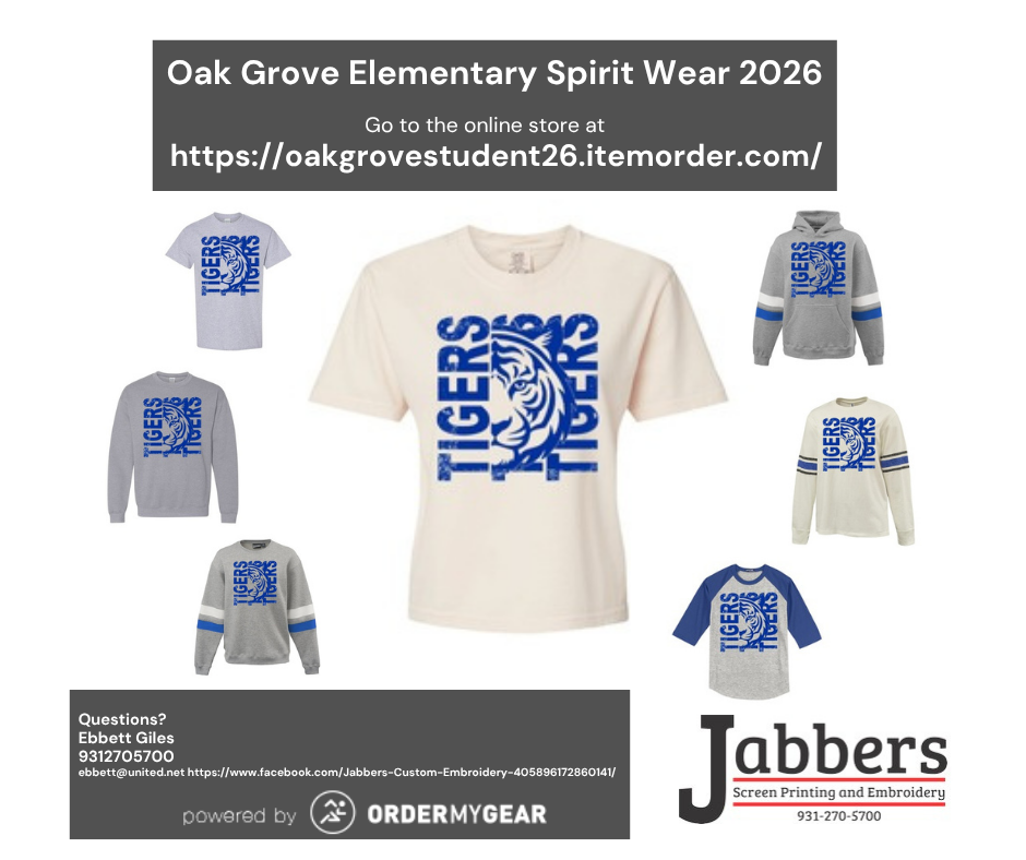OGES Spirit Wear 2026