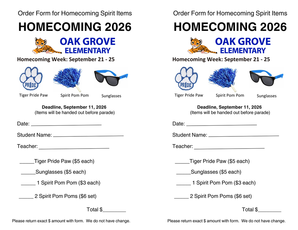 order form