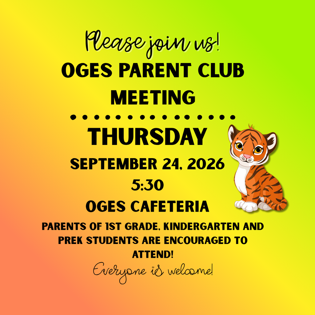 Parent Club Meeting 9/24/26
