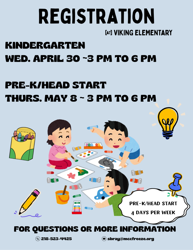 K and Pre-K Registration