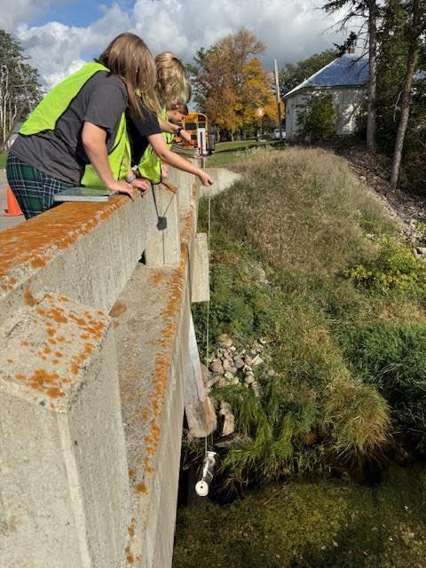 River Watch, advised by Ms. Melgaard, completed their first water monitoring on Wednesday. Thanks to River Watch’’s staff member, Alyssa, for guiding us through our first event of the year.