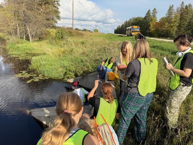 River Watch, advised by Ms. Melgaard, completed their first water monitoring on Wednesday. Thanks to River Watch’’s staff member, Alyssa, for guiding us through our first event of the year.