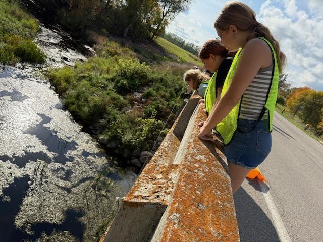 River Watch, advised by Ms. Melgaard, completed their first water monitoring on Wednesday. Thanks to River Watch’’s staff member, Alyssa, for guiding us through our first event of the year.