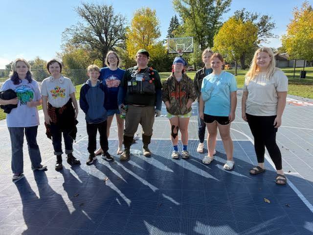 River Watch, advised by Ms. Melgaard, went to their fall Kickoff event in Thief River Falls where they went canoeing, learned about their watershed, and learned about their challenge for the year, along with other River Watch teams in the area.