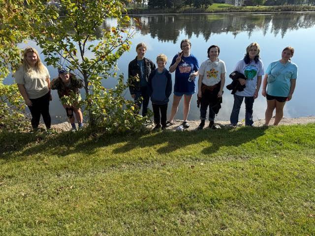 River Watch, advised by Ms. Melgaard, went to their fall Kickoff event in Thief River Falls where they went canoeing, learned about their watershed, and learned about their challenge for the year, along with other River Watch teams in the area.