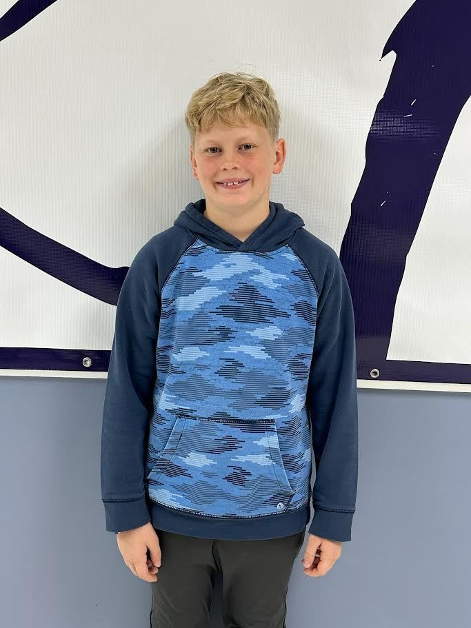 Congratulations to our September JH Student of the month: Gideon Bjorgaard GRADE: 7th PARENTS: Todd and Carla Bjorgaard SPORTS/ ACTIVITIES INVOLVED IN: Football, Basketball, Track and Field. WHAT DO YOU LIKE TO DO IN YOUR FREE TIME? Read, play outside and watch movies with my family WHY NOMINATED: Gideon is an exceptional student that always gets his work done and turned in on time. He is a great student to have in class because he is polite and respective to the teacher and his peers. Congratulations!