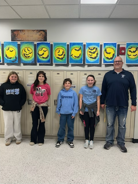 Middle School Freeze Friday Winners for 10/24 - Congratulations to Kemry Ryba, Carter Kostrzewski, Eric Jones and Maesyn Housey!