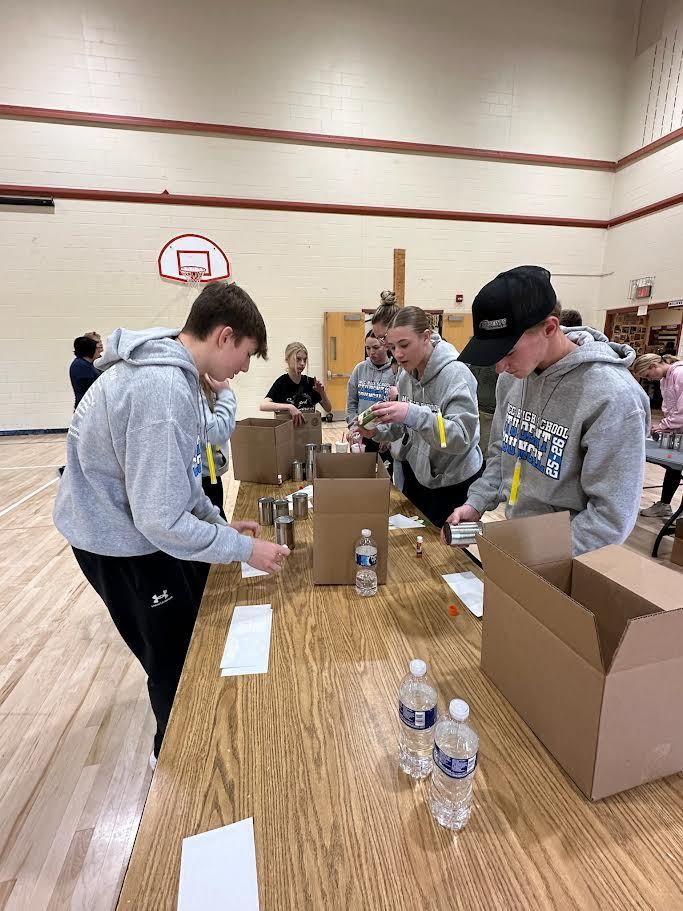 The MCC Student Council attended the Northwest Division Summitt on Wednesday, October 29th at Clearbrook High School. This year's theme was "Be the Glow: Leadership in Action." The students participated in breakout sessions. One included filling "Buddy Backpacks" for the United Way. The students had a fun day!