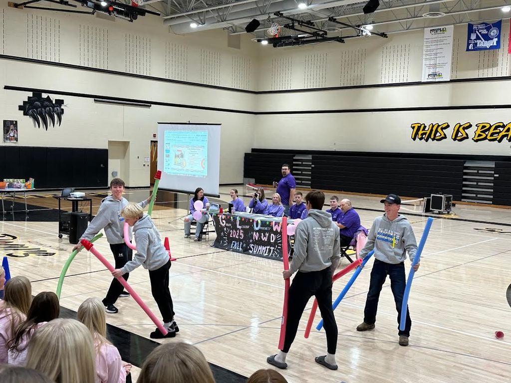 The MCC Student Council attended the Northwest Division Summitt on Wednesday, October 29th at Clearbrook High School. This year's theme was "Be the Glow: Leadership in Action." The students participated in breakout sessions. One included filling "Buddy Backpacks" for the United Way. The students had a fun day!