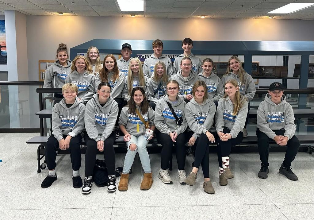 The MCC Student Council attended the Northwest Division Summitt on Wednesday, October 29th at Clearbrook High School. This year's theme was "Be the Glow: Leadership in Action." The students participated in breakout sessions. One included filling "Buddy Backpacks" for the United Way. The students had a fun day!