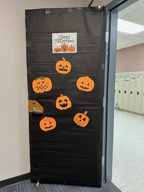 Decorated Doors throughout the High School - well done students and staff!