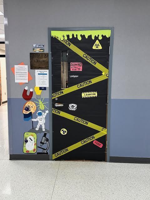 Decorated Doors throughout the High School - well done students and staff!