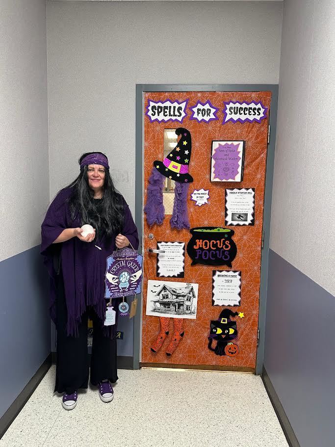 Decorated Doors throughout the High School - well done students and staff!