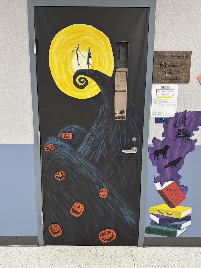 Decorated Doors throughout the High School - well done students and staff!