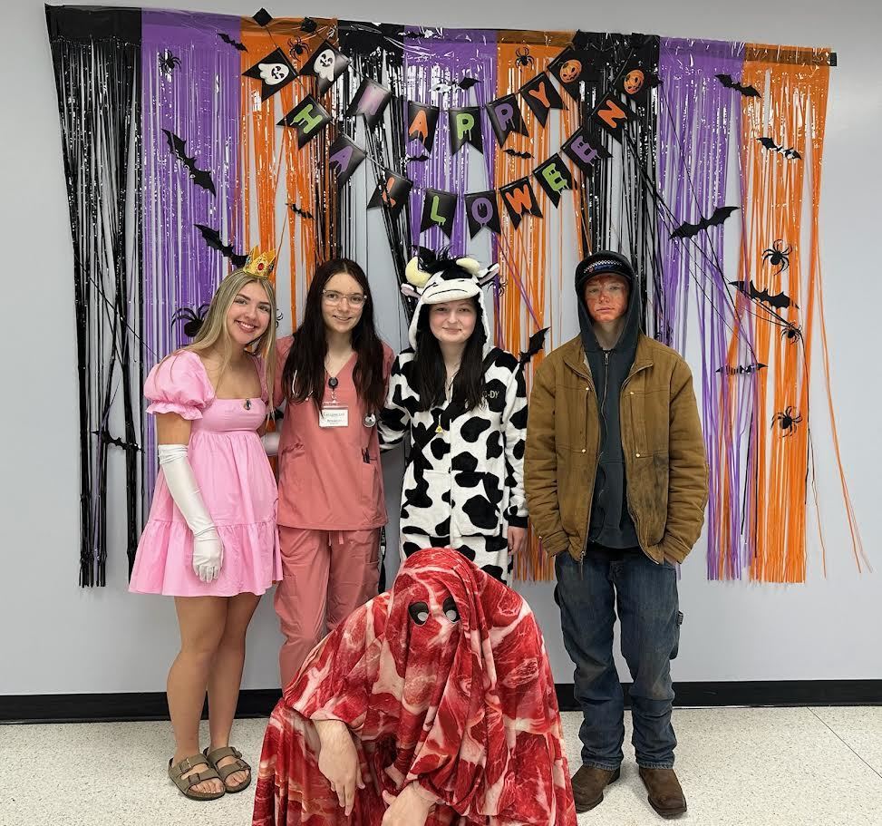 Grades dressing up today for Halloween - this is for 7th-12th Grade