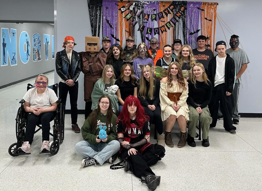 Grades dressing up today for Halloween - this is for 7th-12th Grade