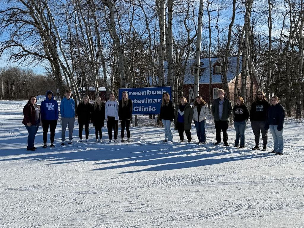 Anatomy and Physiology class went to Greenbush Veterinary Clinic on Monday to tour the facility, talk about veterinary medicine, and see a cat getting spayed.