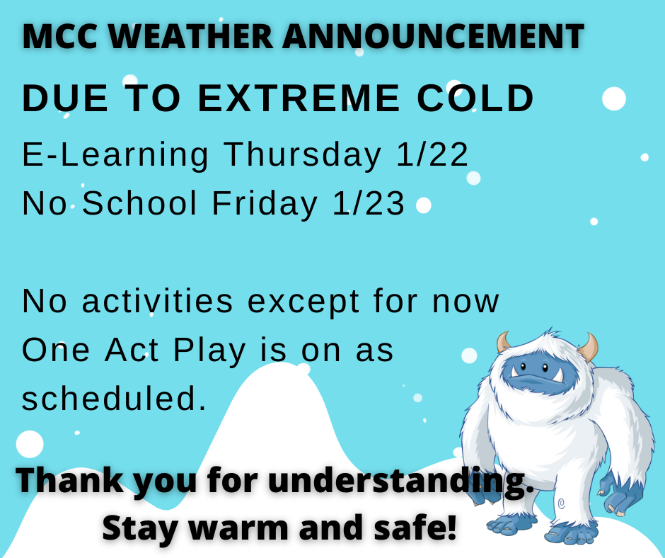 Weather Announcement