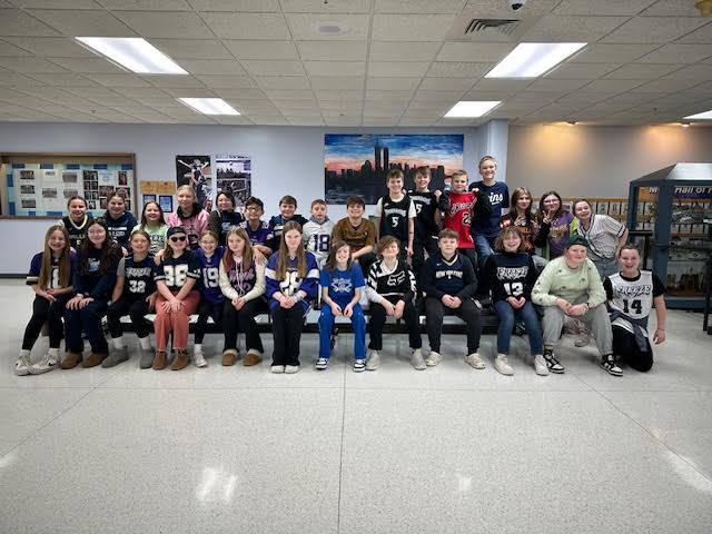 Jersey Day for 5th and 6th grade