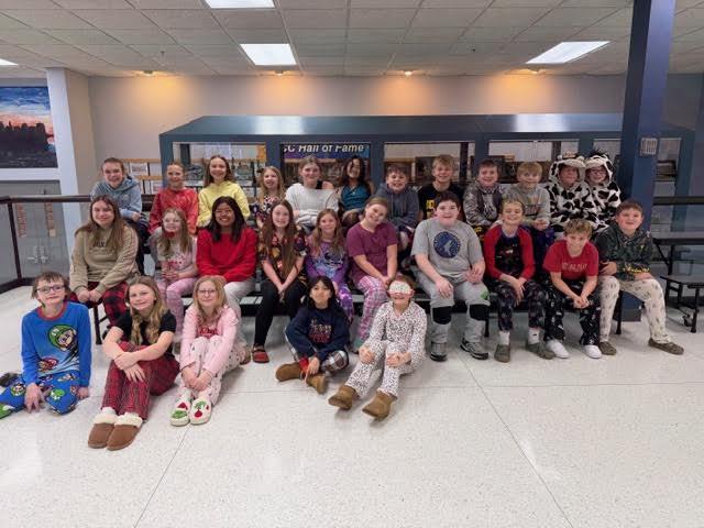 Pajama Day for 5th and 6th grade!