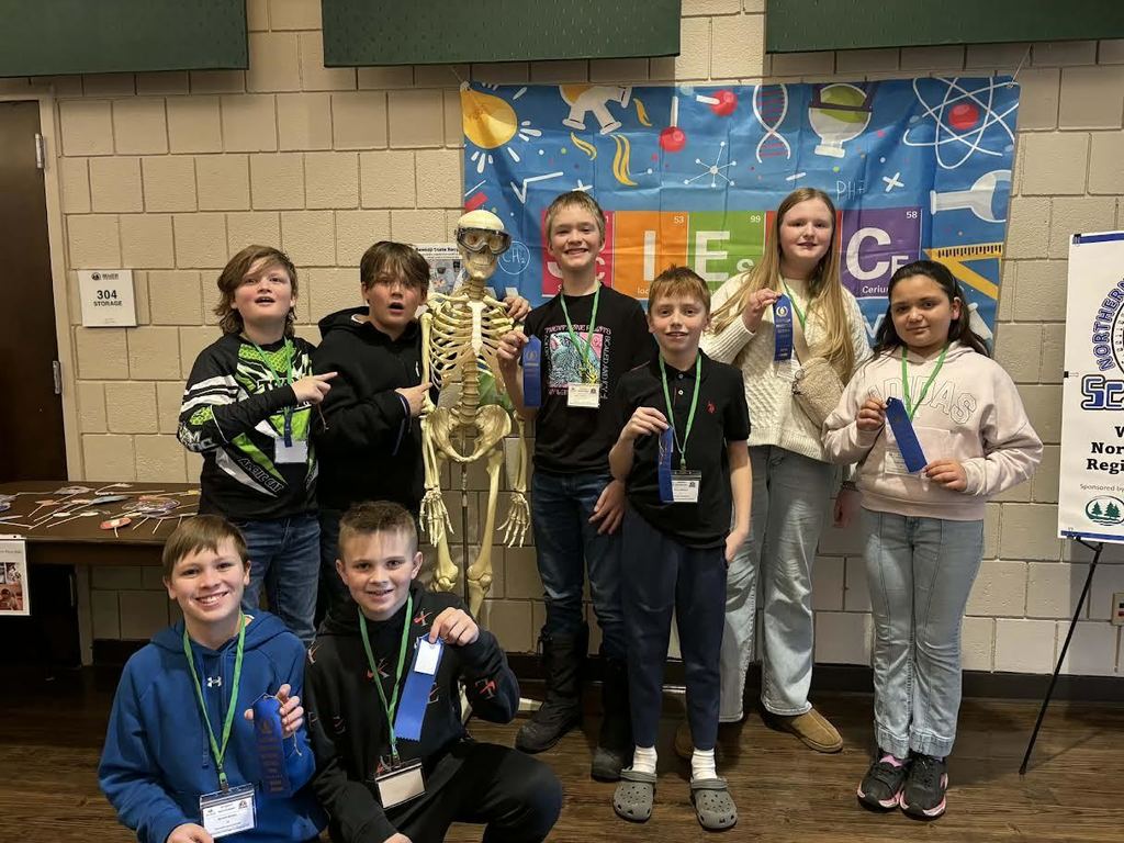 6th Grade Science Fair update - Purple Ribbon winners were Grand Champion in their category, Blue Ribbons placed first in their categories and Red Ribbons placed second in their categories - Congratulations to all!