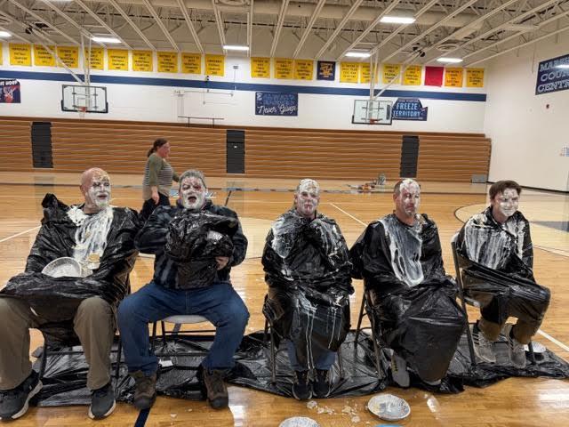 A couple more pictures from Meet the Freeze held on March 16th - this is Pie in the Face coaches edition - thank you coaches for being such great sports!