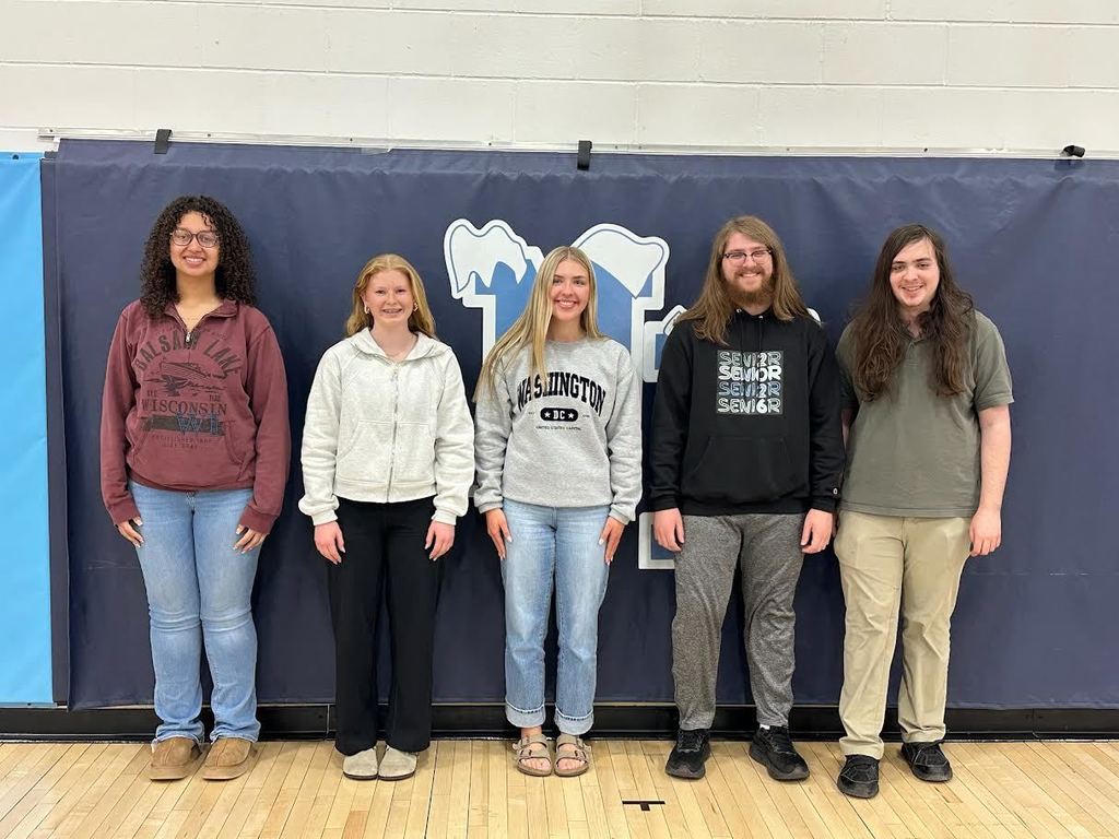 The following students recently auditioned and were selected to participate in the 41st annual UND Honor Band, Choir, and String Festival which was held April 25–26.  The Festival provides an opportunity for talented high school musicians to perform in a select ensemble under the leadership of UND faculty.  They showcased their talents in the final concert on Sunday at the Chester Fritz Auditorium.   Brooke Bjorgaard, Ellie Underdahl, and Jorja Love were chosen for the Treble Honor Choir and  Jaiden Timm and Ayden Senum were selected for the Mixed Honor Choir.