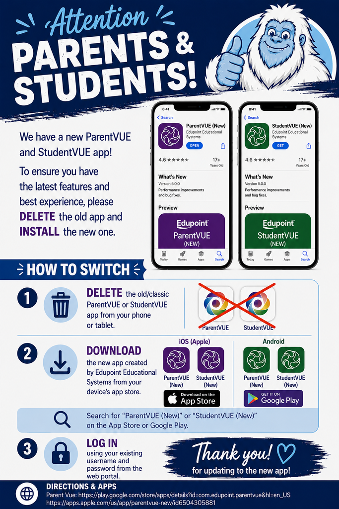New ParentVue App