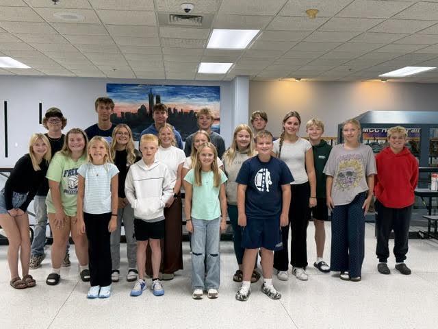 Congratulations to our 2026 Homecoming Candidates:  5th grade: Brooklyn Koland and Trapper McGregor 6th grade: Joette Langren and Noah Lund 7th grade: Shadi Edin and Colin Brons 8th grade: Betty Efta and Mason Dybedahl (not pictured) 9th grade: Camden Melcher and Dawson Mimnaugh 10th grade: Katie Bjorgaard and Jaegar Lee 11th grade: Sydni Eggerud and Keenan Hurd 12th grade Royalty: Jayden Peterson, Ava Wollin, Brooke Bjorgaard, Alex Bray, Kelby Augustine, Blair Moen