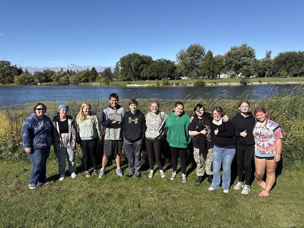 River Watch, advised by Ms. Melgaard, went to their Kick off event in Thief River Falls on Wednesday (9/23). We canoed, met other River Watch teams from the area, and learned about our challenge for the year.