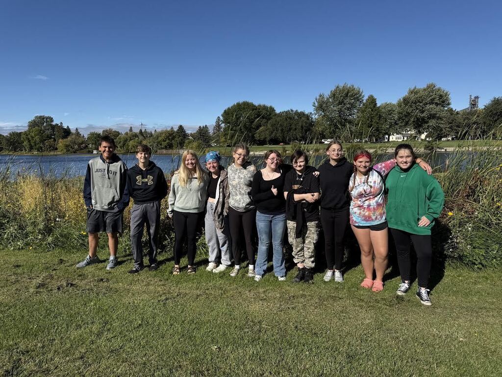 River Watch, advised by Ms. Melgaard, went to their Kick off event in Thief River Falls on Wednesday (9/23). We canoed, met other River Watch teams from the area, and learned about our challenge for the year.