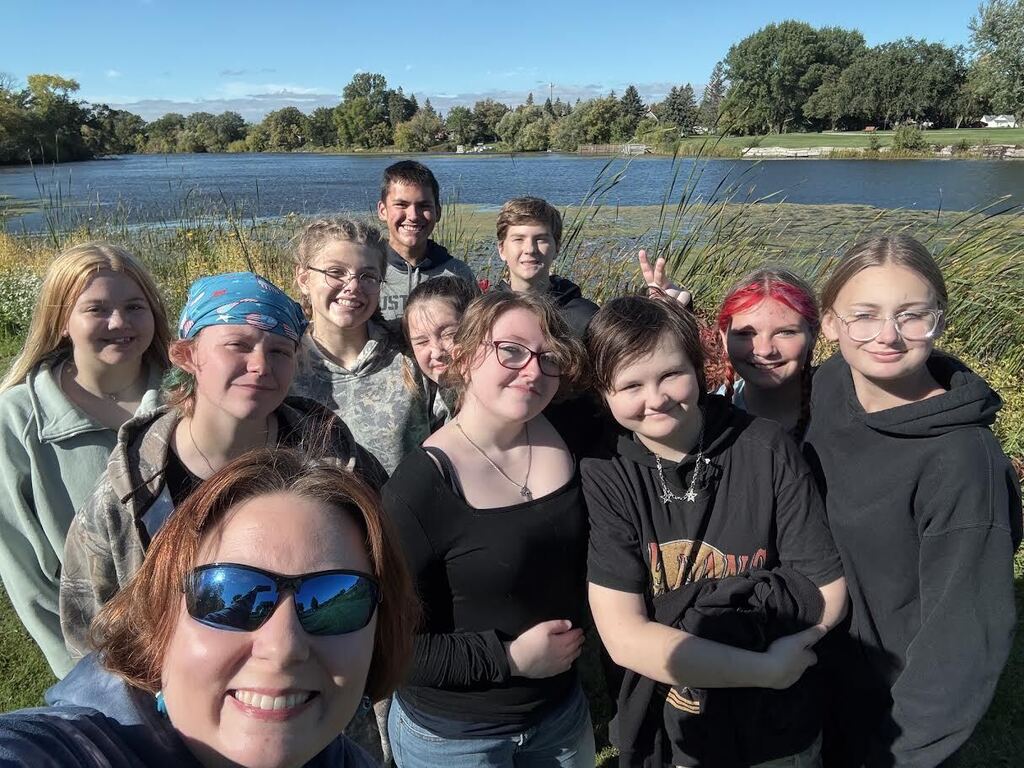 River Watch, advised by Ms. Melgaard, went to their Kick off event in Thief River Falls on Wednesday (9/23). We canoed, met other River Watch teams from the area, and learned about our challenge for the year.