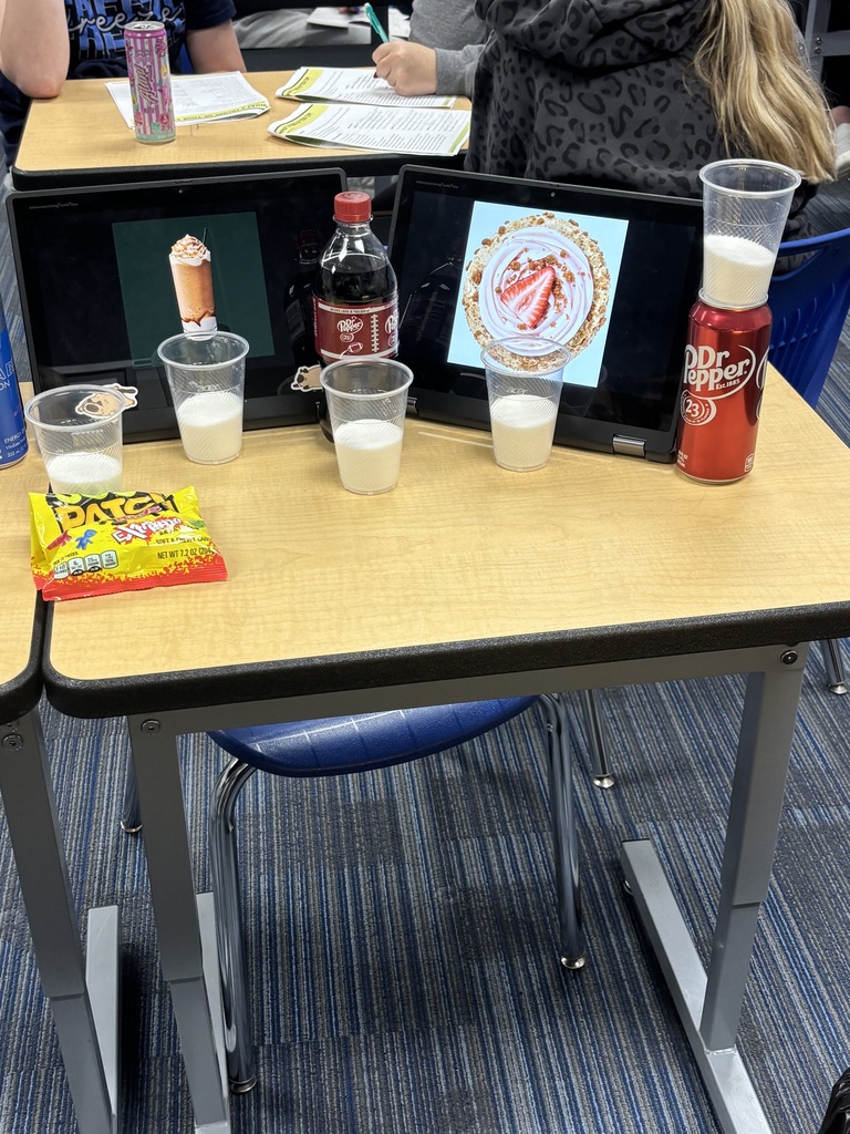 Health 10 class brought in their favorite sugary drink or looked up their favorite sugary treat and converted the grams to tsp. of sugar.  It was eye opening how much sugar is in our everyday snack, drink choices.  Should this be legal, should we be made more aware of the impacts of this much sugar? 