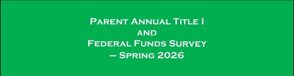 Annual Title I Parent Survey