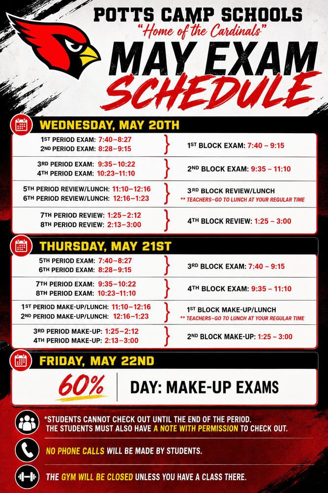 Exam Schedule