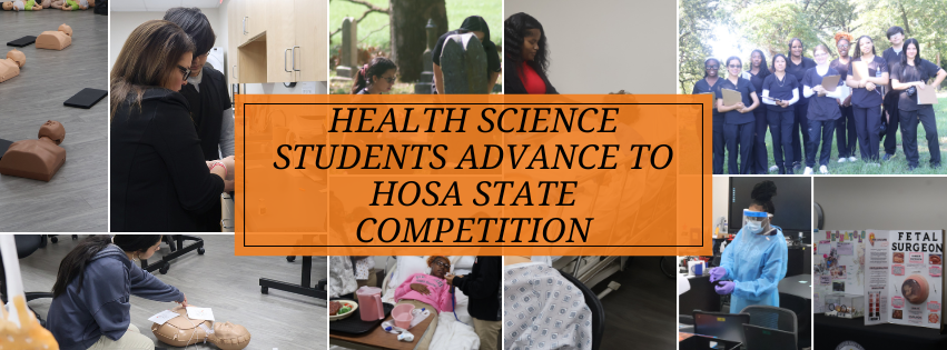 Health Science Students advance to HOSA state competition