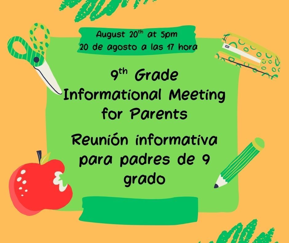 9th Grade Parent Informational Night