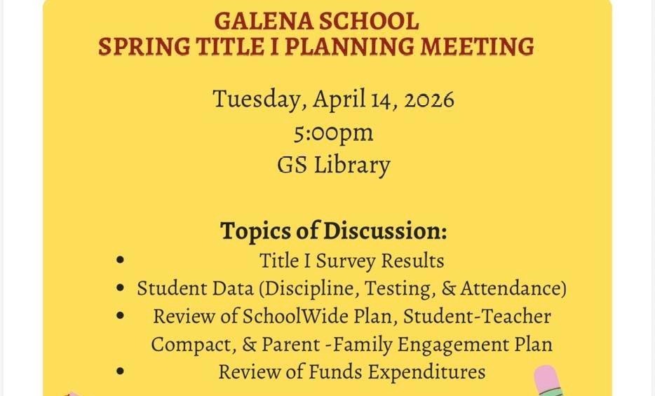Spring Title I Planning Meeting
