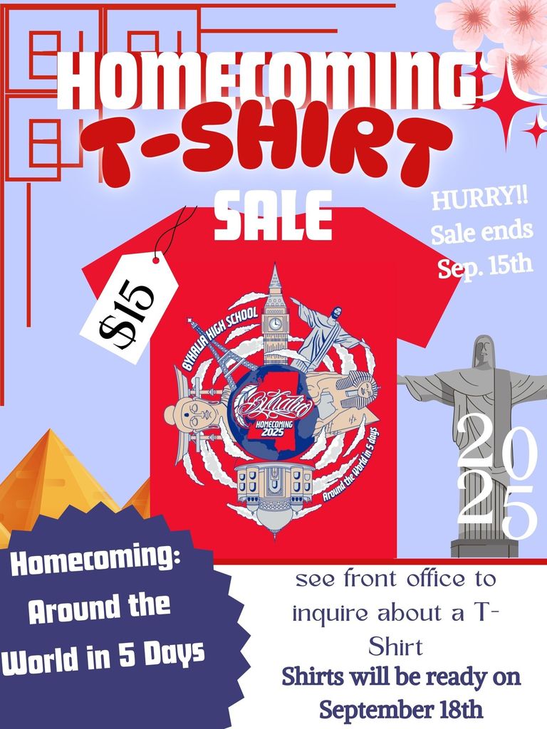 Homecoming T-Shirts  2025