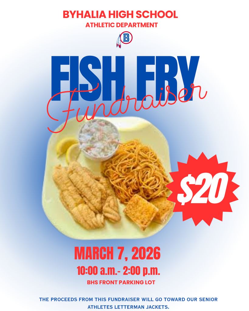 BHS ATHLETIC DEPARTMENT ANNUAL  FISH FRY FUNDRAISER IS MARCH 7th. 