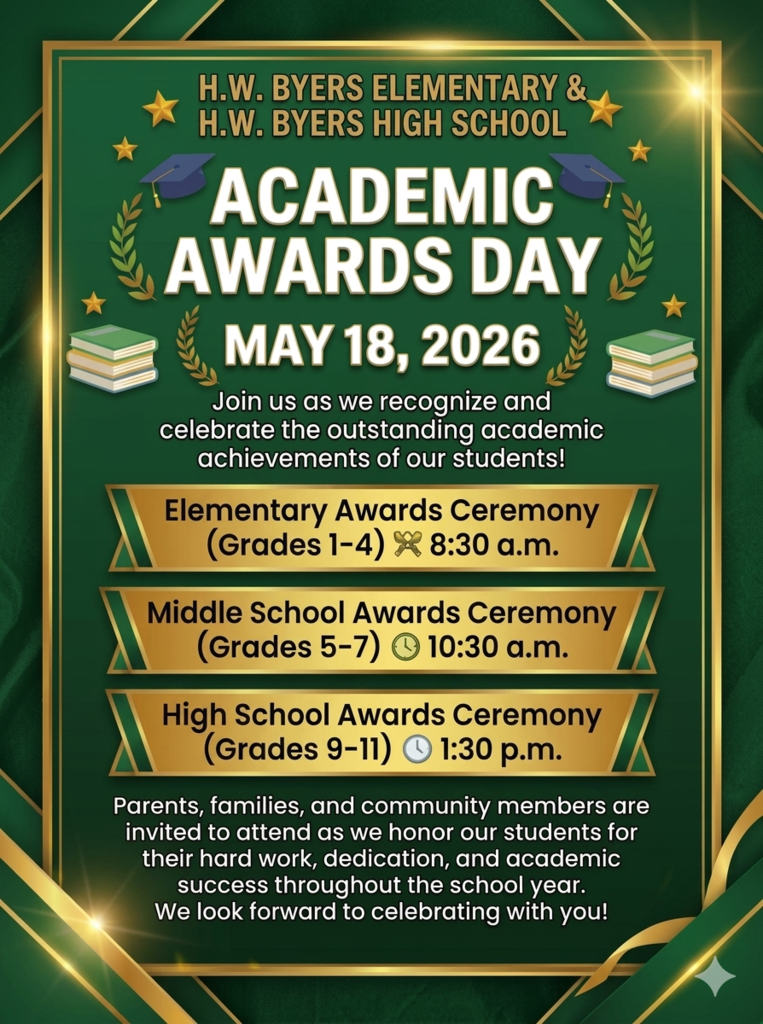 H.W. Byers Academic Awards Day