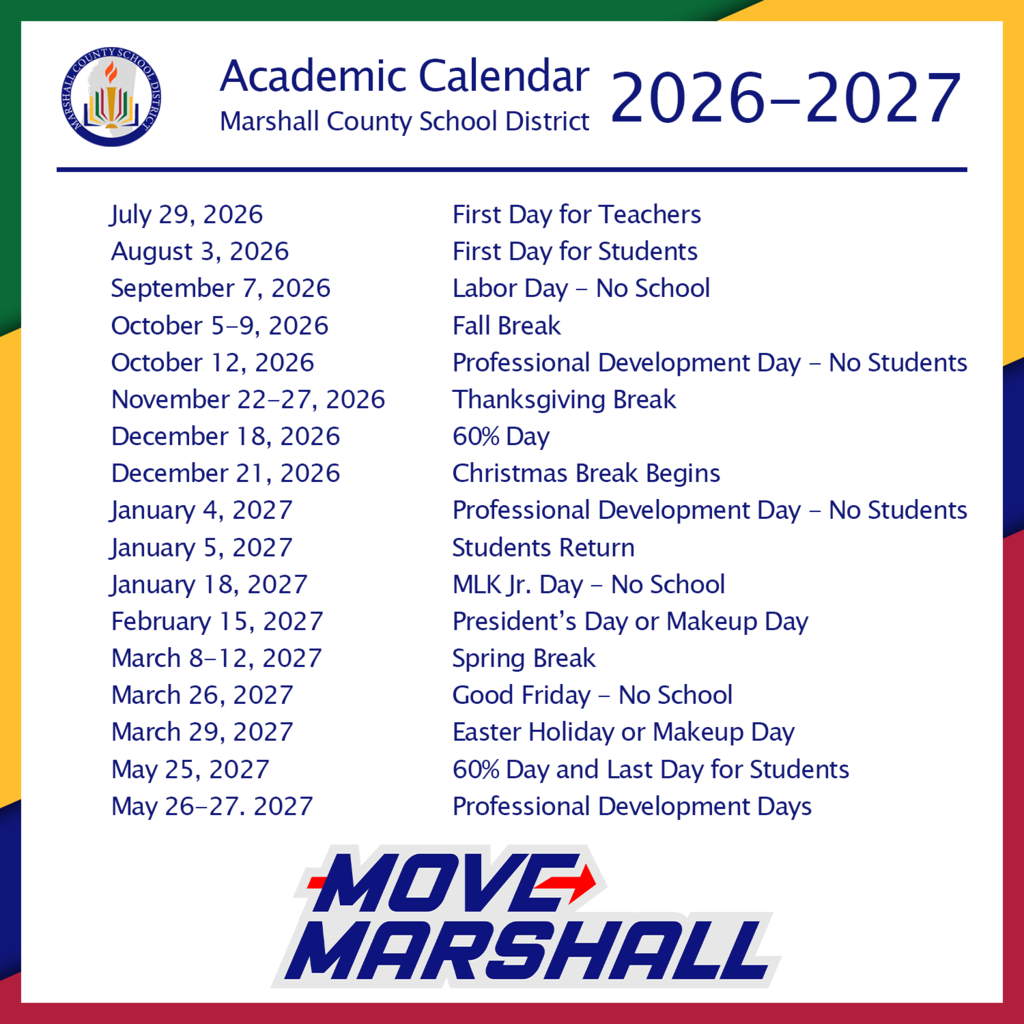 Academic Calendar 2026-2027