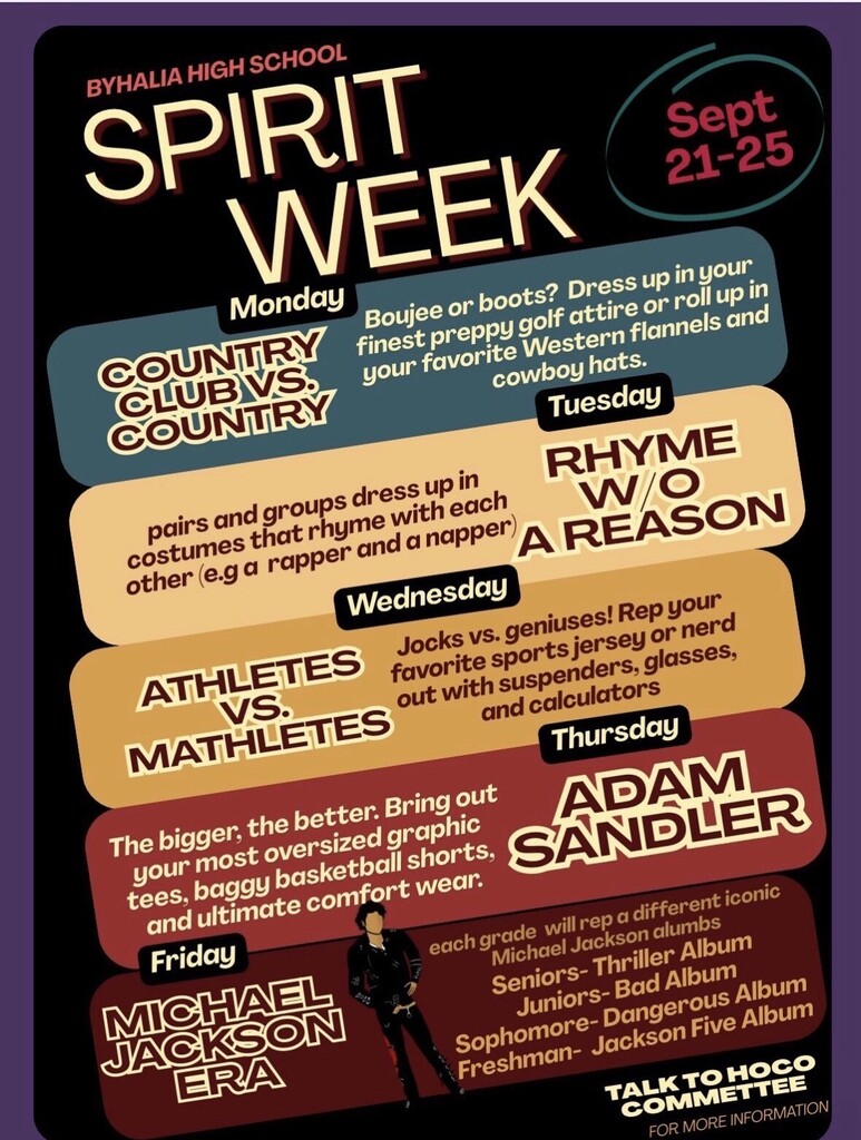 Homecoming Spirit Week