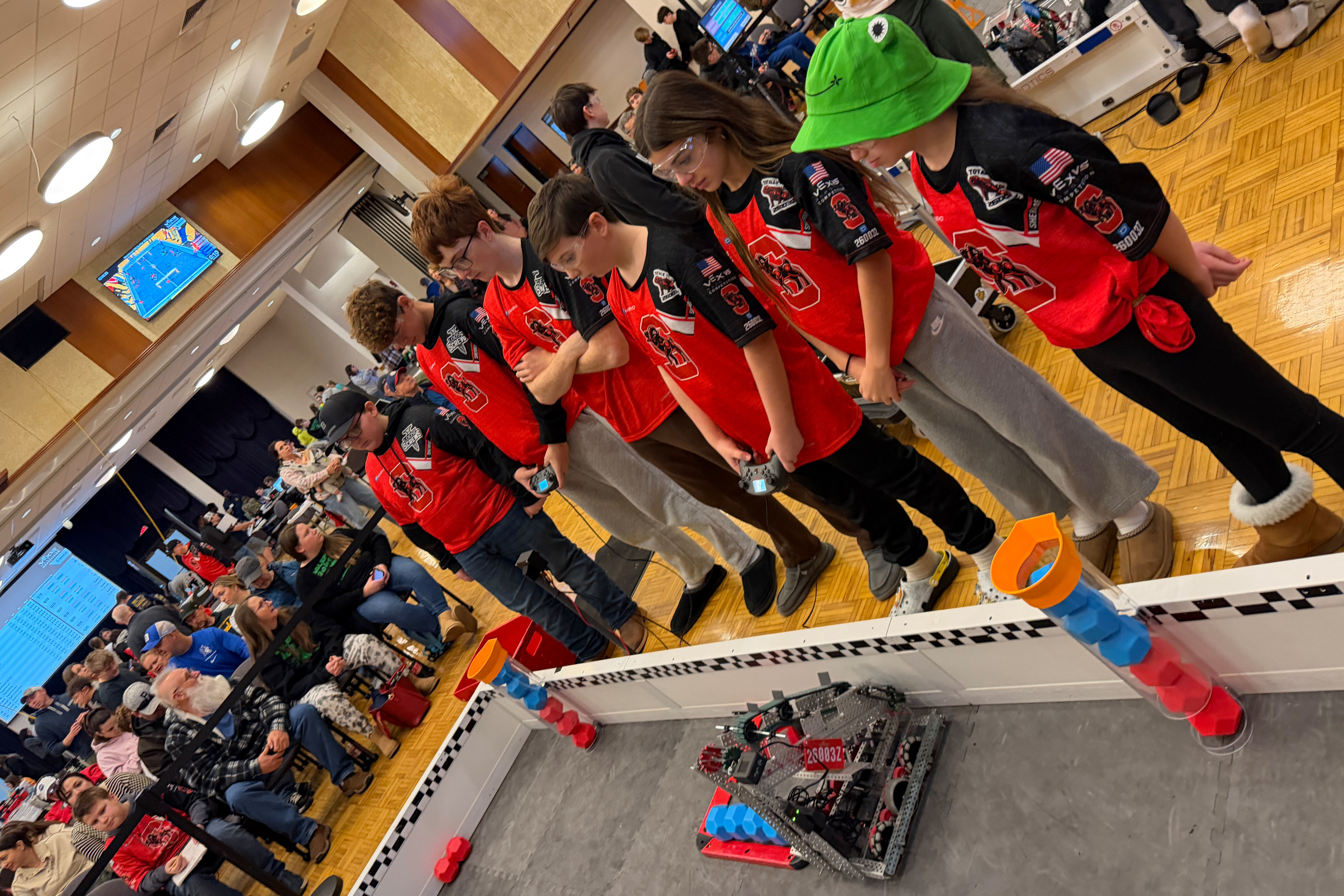 Students' Robots Clash at VEX WVU Tourney | Marshall County Schools