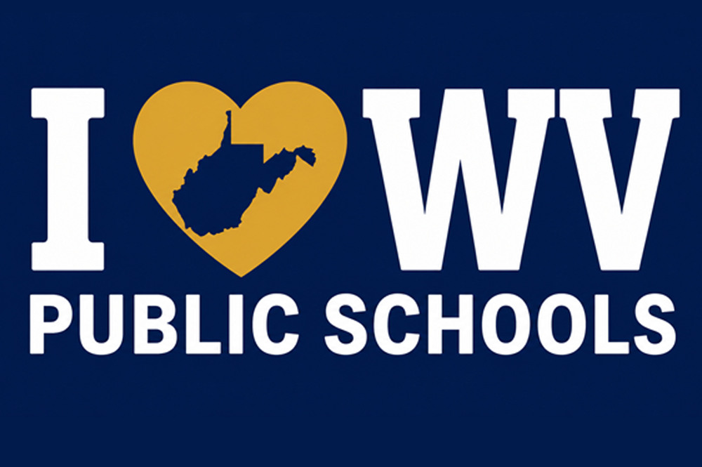 I Love WV Public Schools logo
