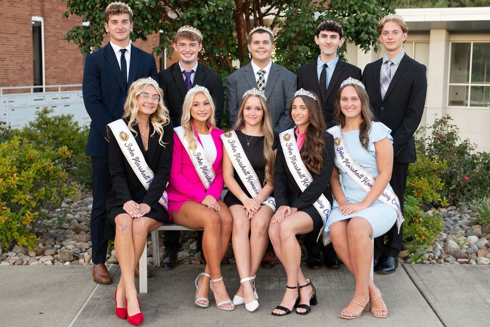 Pictured from left front row: Olivia Bonar, Nora Shock, Hailey Hill, Aubrey Lilley and Sadi Willis. Back row: Evan Harrison, Brody Allman, Noah Grigsby, Kaden Brown and Dalton Brown. Photo courtesy of The Gaughenbaugh Studio.