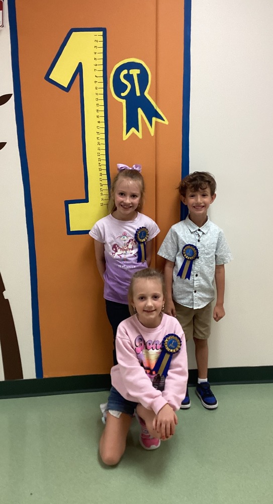 1st grade literature fair winners