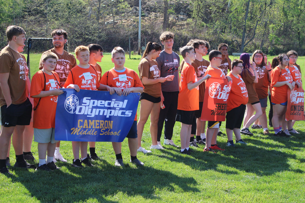 Marshall County Special Olympics Track& Field events.