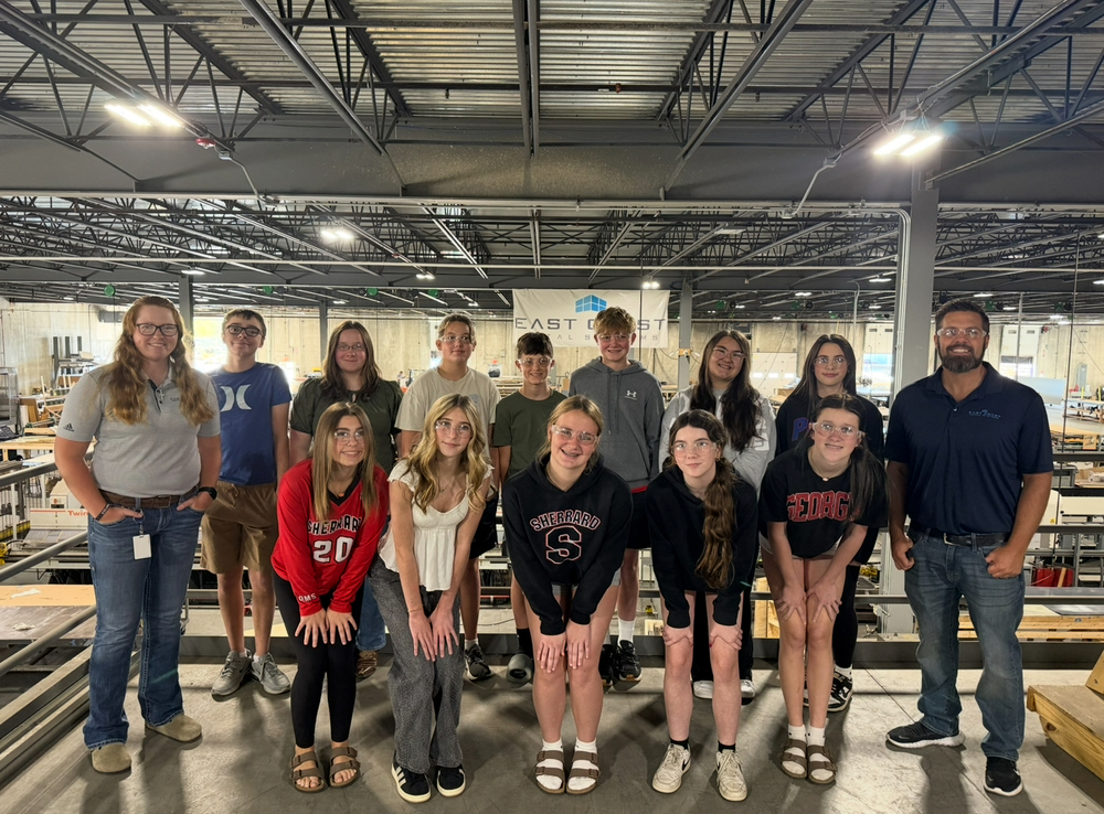 Students visit East Coast Metals