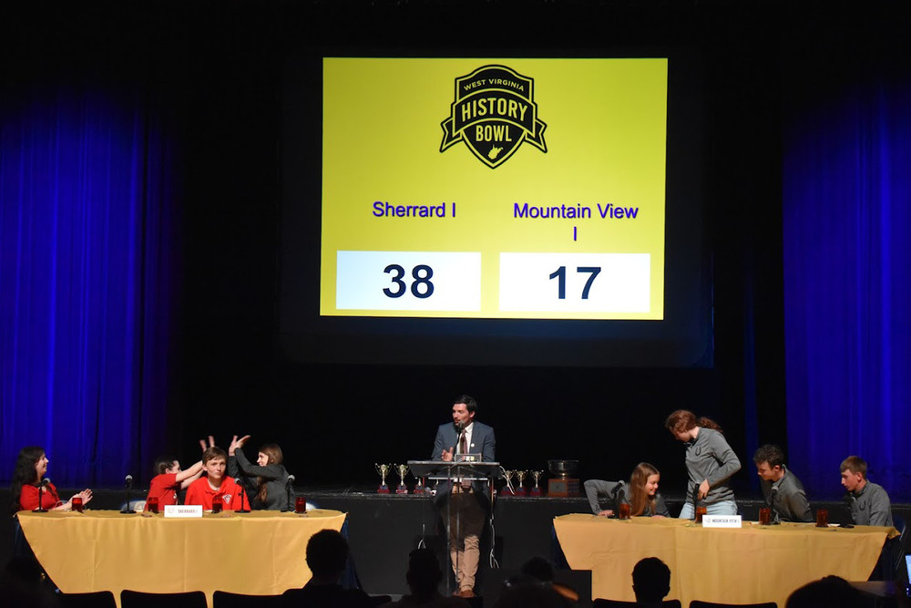 Sherrard Middle School West Virginia History Bowl Team 1 
